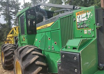 2019 John Deere 843L Wheel Feller Buncher